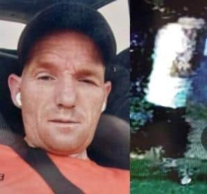 Steven, 37, was last seen on Stonyhurst Avenue, Ince