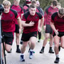 Harvey Makin in pre-season
