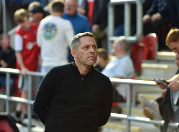 Leam Richardson was a happy man after seeing his Latics side win 2-0 at Rotherham