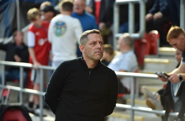 Leam Richardson was a happy man after seeing his Latics side win 2-0 at Rotherham