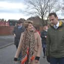 Josh Simons MP with Flooding Minister, Emma Hardy