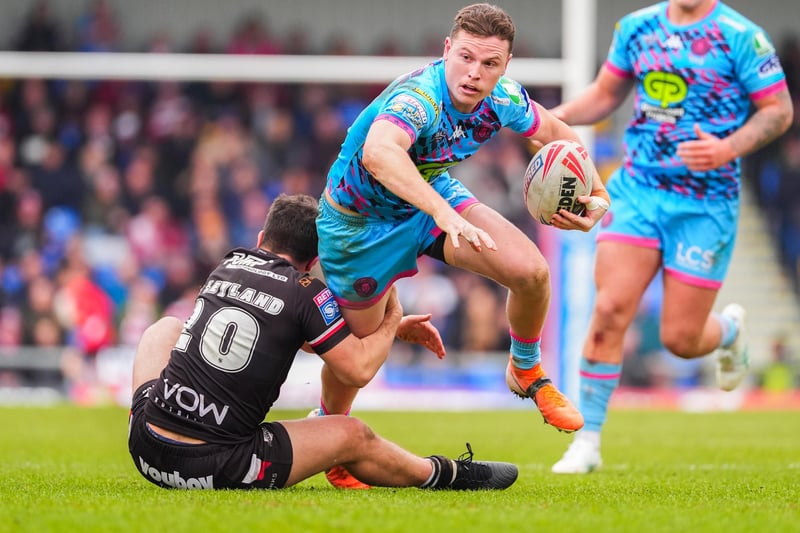 Not his flashiest game with the forwards dominating, although set up Adam Keighran for his first try for the club. London Broncos did well to maintain the superstar full-back at times