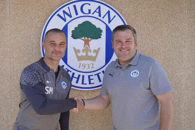 Gregor Rioch with Shaun Maloney at Christopher Park