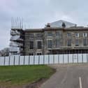 Finally we can again see the great Haigh Hall as the scaffolding is removed,