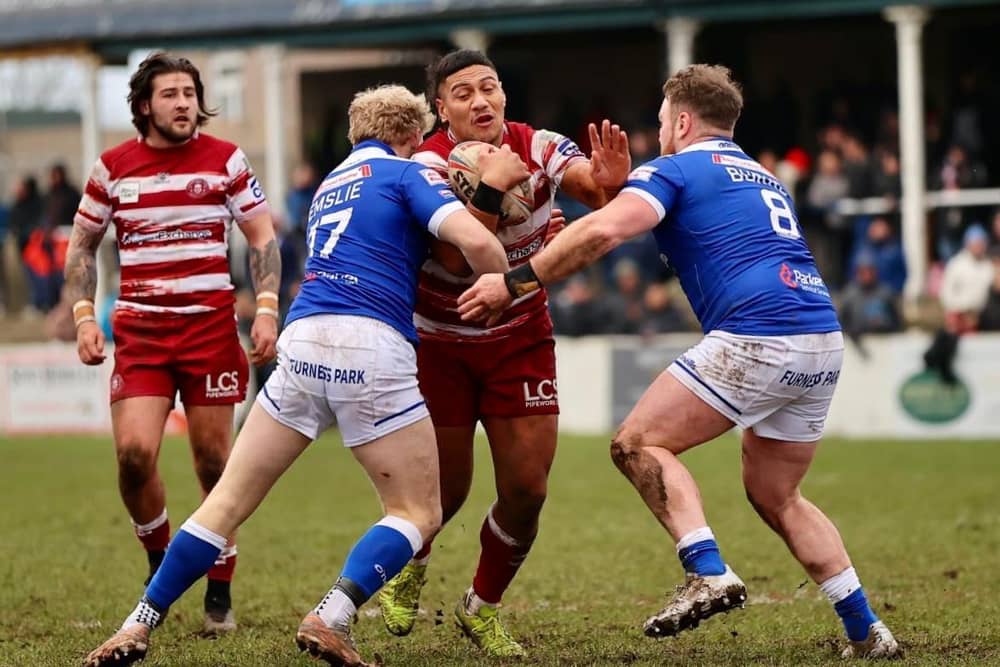 Wigan Warriors were defeated by Barrow Raiders in their second pre-season game (Credit: Darren Greenhalgh)