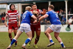 Wigan Warriors were defeated by Barrow Raiders in their second pre-season game (Credit: Darren Greenhalgh)