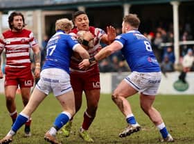 Wigan Warriors were defeated by Barrow Raiders in their second pre-season game (Credit: Darren Greenhalgh)