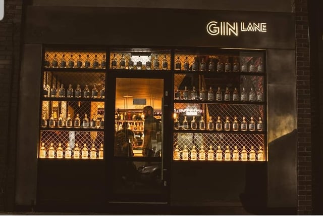 Gin on the Lane, Wigan Lane, has a rating of 4.8/5 from 85 google reviews.