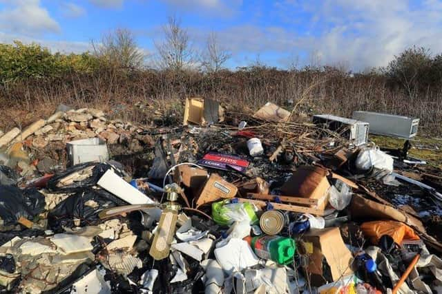 Fly-tipping is an increasing problem in Wigan