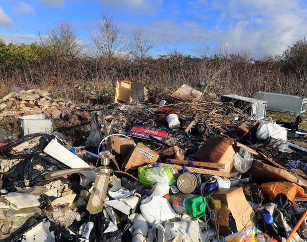 Fly-tipping is an increasing problem in Wigan