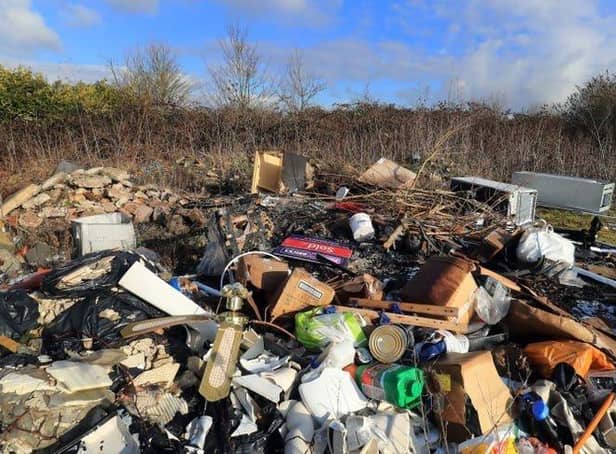 Fly-tipping is an increasing problem in Wigan