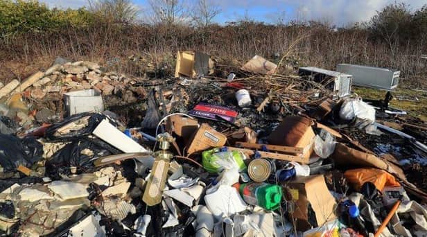Fly-tipping is an increasing problem in Wigan