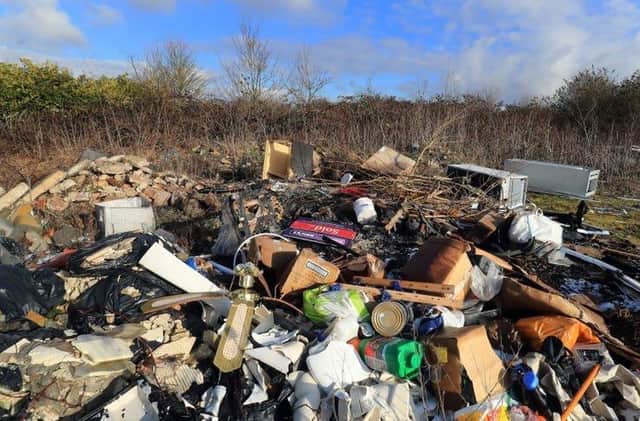 Fly-tipping is an increasing problem in Wigan