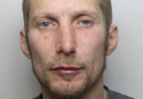 Staveley drug addict Johnson, 43, was jailed for 27 months for an "extremely frightening" attack on a vulnerable disabled man. 
Johnson, of Cordwell Close, Staveley, perforated his victim's eardrum by striking him to the ear and even placed his finger between rose pruner blades at one stage. 
Derby Crown Court heard the victim - who had only one leg - was known to Johnson and his co-defendant Stephen Whitehouse, 48.
The pair had raided his bank account and planned the attack, suspecting he had told police about the missing money.
Whitehouse, of Bond Street, Staveley, was jailed for 18 months suspended for 18 months.