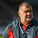 England Rugby League Head Coach Shaun Wane before kick off of the first match in the England v Tonga Test Series 2023 at the Totally Wicked Stadium