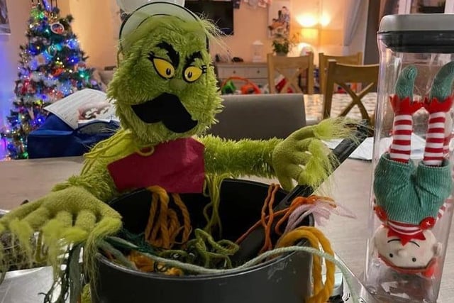 The Grinch doing his worst.