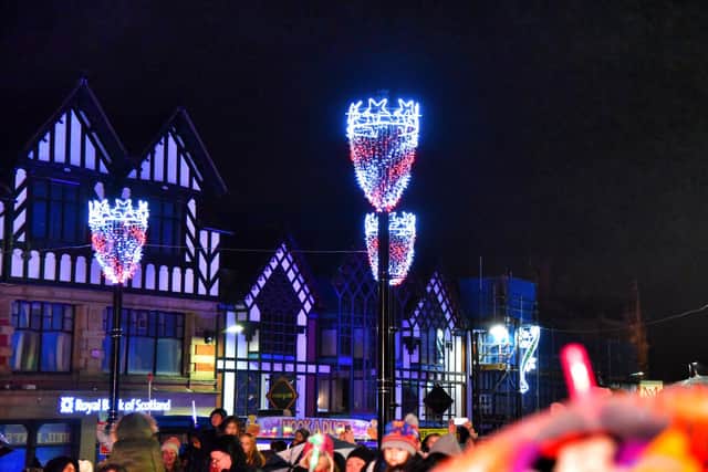 Wigan Christmas lights switch-on