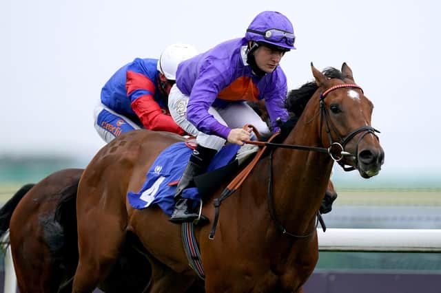 Cieren Fallon had a very emotional winner at Haydock Park on Saturday
