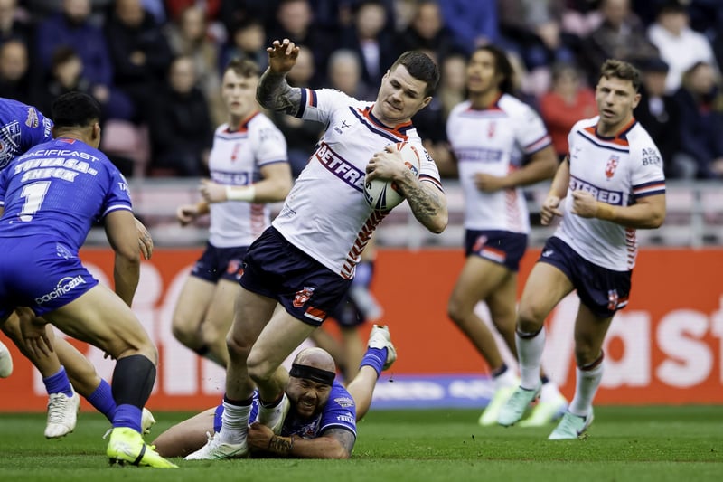 Picked over Junior Nsemba, with a couple of good runs but nothing eye-catching from the experienced back-rower. Had a big moment in defence in the second 40