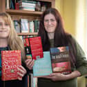 Louise Doran (right) and her sister Jenny are hosting an event with, bestselling author and historian Alison Weir talking about her new book Elizabeth of York: The Last White Queen for pulmonary fibrosis after losing their mum two years ago.