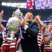 Matt Peet lifted the Challenge Cup in his first season in charge of Wigan Warriors