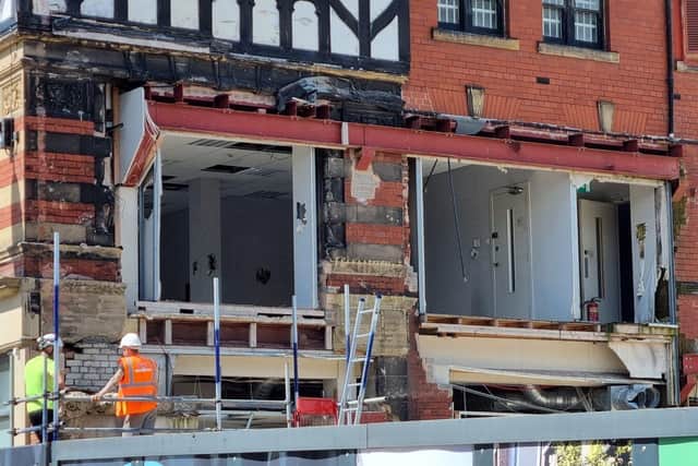 Finally, It looks like this iconic building is going to become watertight