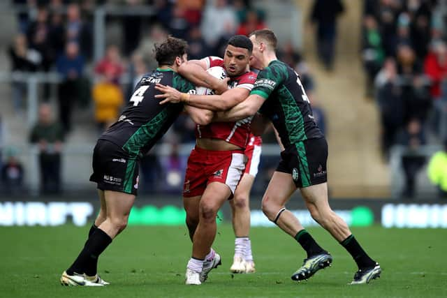 Toby King was in action for Ireland (Photo by Jan Kruger/Getty Images for RLWC)