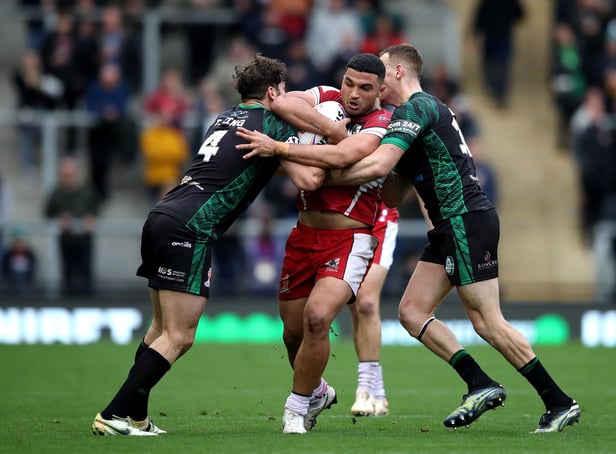 Toby King was in action for Ireland (Photo by Jan Kruger/Getty Images for RLWC)
