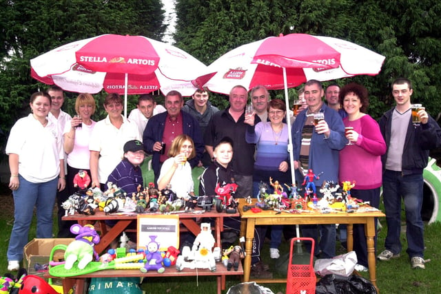 Regulars at The Eagle and Child on Heath Road, Ashton-in-Makerfield, held a fun day and barbecue to raise funds for the Breast Care charity.