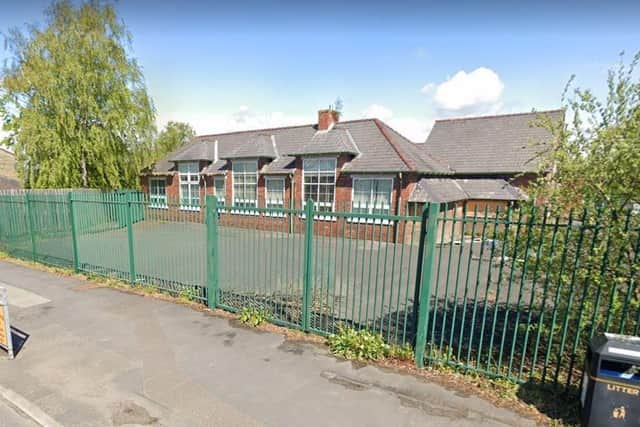 What remains of the former Shevington Community Primary School on Miles Lane