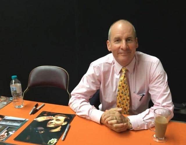 Chris Barrie - Rimmer from Red Dwarf - pictured here at a Comic Con event in Morecambe