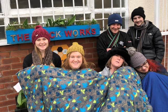 People are being encouraged to sleep in their back gardens