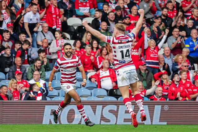 Wigan Warriors booked their place in the Challenge Cup final with a 20-18 victory over St Helens