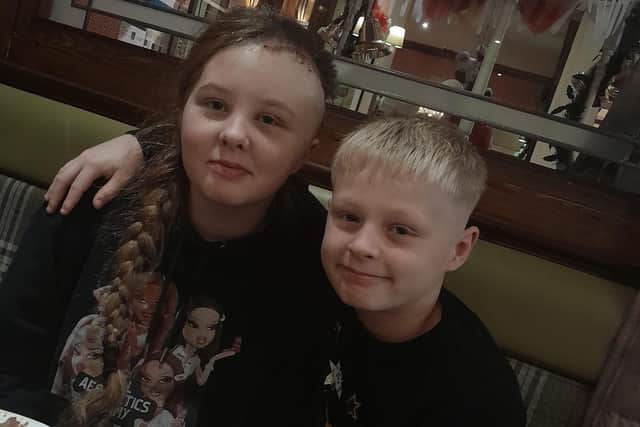 Layla Belenski back home with brother Jake