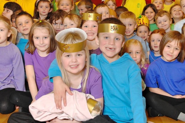 Millbrook Primary School, Shevington - Key Stage One's nativity, A Christmas Story, for which the children wrote their own script.