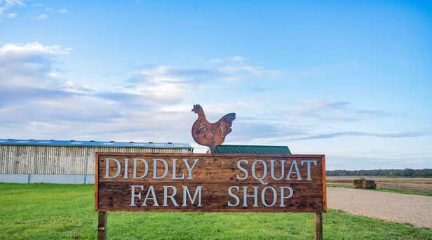 The Diddly Squat farm shop sells local produce from the farm and neighbouring local producers in the Cotswolds (Picture: Clarkson's farm)