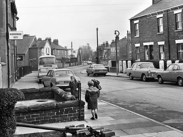 Heath Road, Ashton, in October 1971.