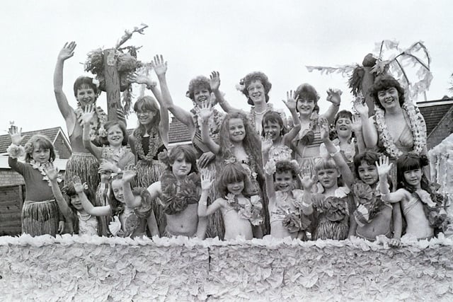 Retro 1980s - Shevington carnival fancy dress parade