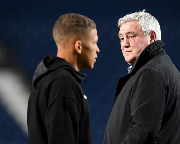 Steve Bruce did not hold back in response to Dwight Gayle's criticism of his training methods