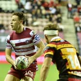 Jai Field was among the scorers for Wigan in the win over Salford