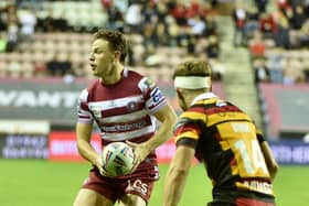 Jai Field was among the scorers for Wigan in the win over Salford