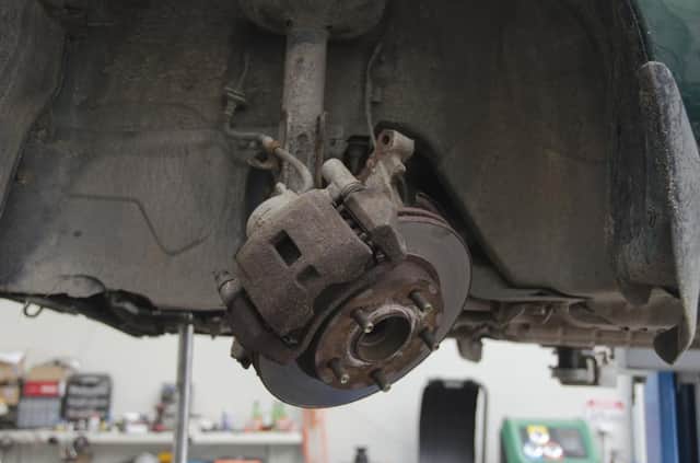 Suspension components are among the most common victims of pothole damage