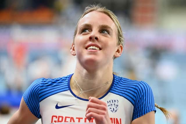 Keely Hodgkinson has clocked the fastest 800m in the world this year