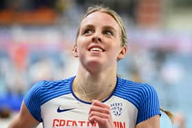 Keely Hodgkinson has clocked the fastest 800m in the world this year