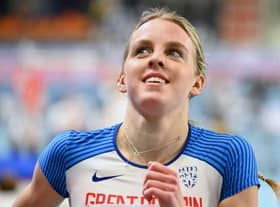 Keely Hodgkinson has clocked the fastest 800m in the world this year