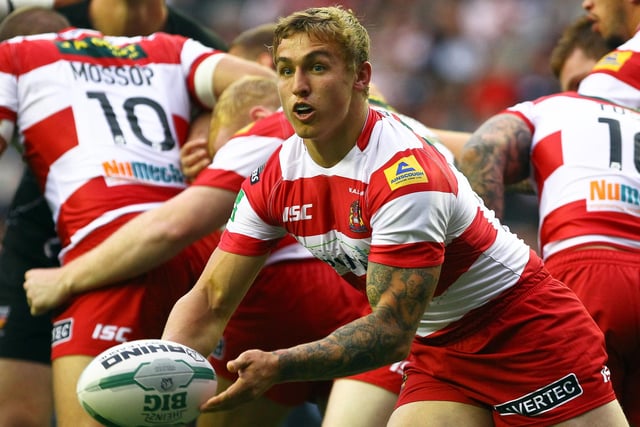Powell in action against Huddersfield Giants during the 2013 season.