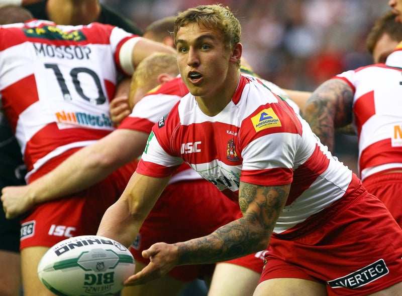 Powell in action against Huddersfield Giants during the 2013 season.