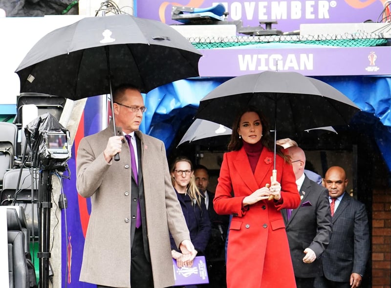 A Wigan welcome and some Wigan weather...