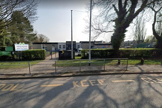 Lowton Junior and Infant School is over capacity by 7.6 per cent. The school has an extra 16 pupils on its roll.