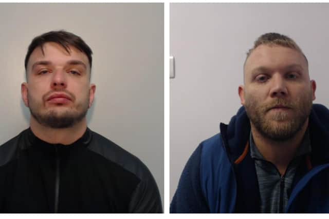 Nathan Cooke and Sam Causer have been jailed